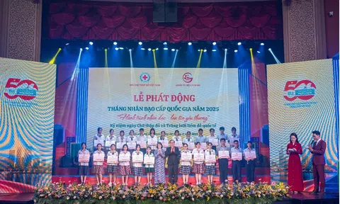 Hội Chữ Thập Đỏ Việt Nam phát động "Tháng Nhân Đạo" 2025 tại TP Hồ Chí Minh