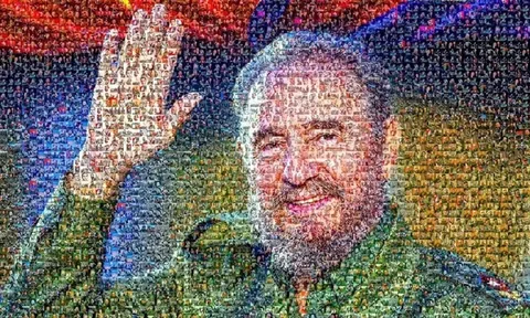 Độc đáo tác phẩm nghệ thuật tri ân Lãnh tụ Fidel Castro tại Việt Nam